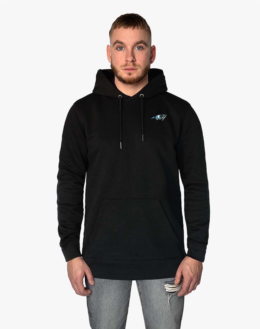 Flora - Dark Azure - Hoodie