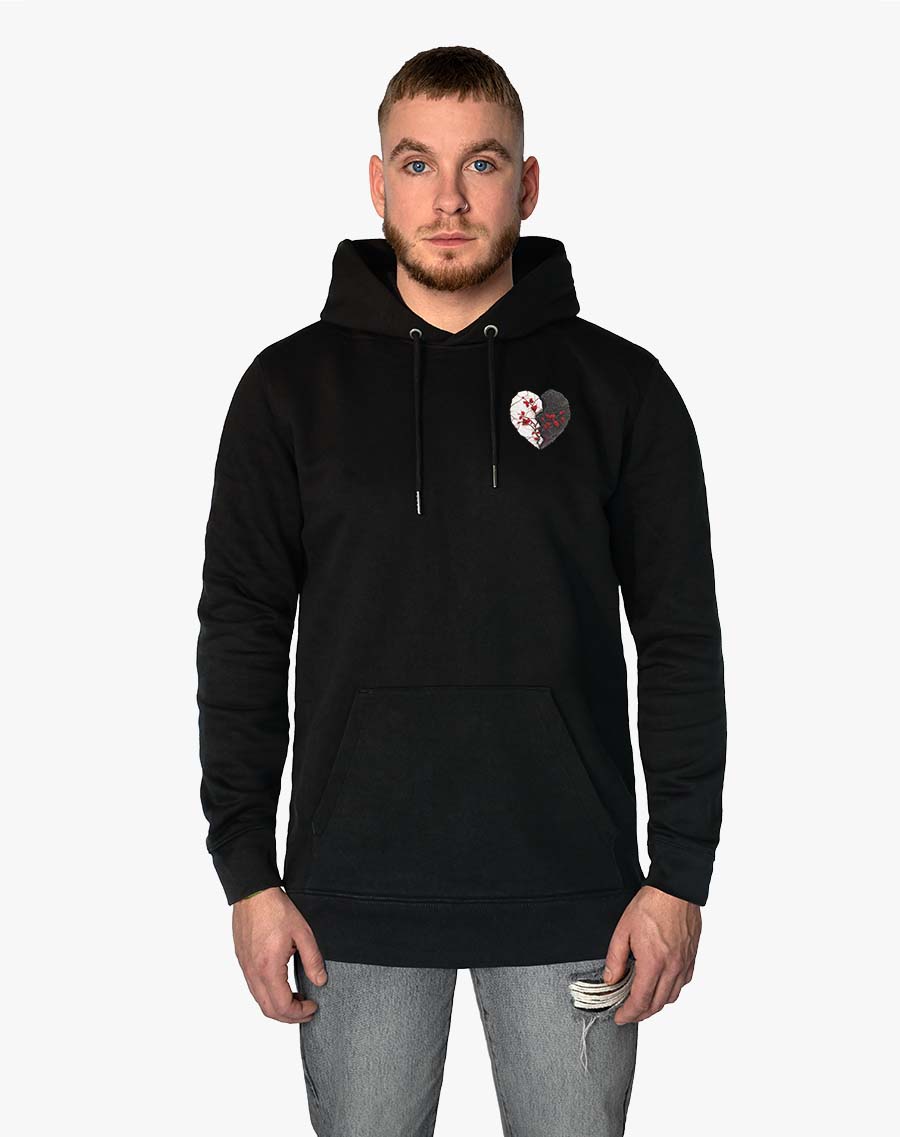 Heart - Red - hoodie